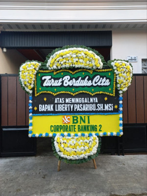 Papan Bunga Duka di Rancasari