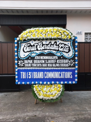 Papan Bunga Duka di Rancasari